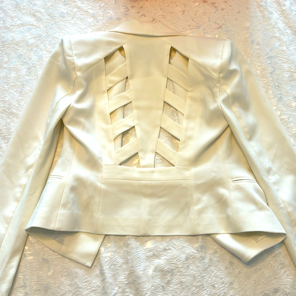 White blazer
